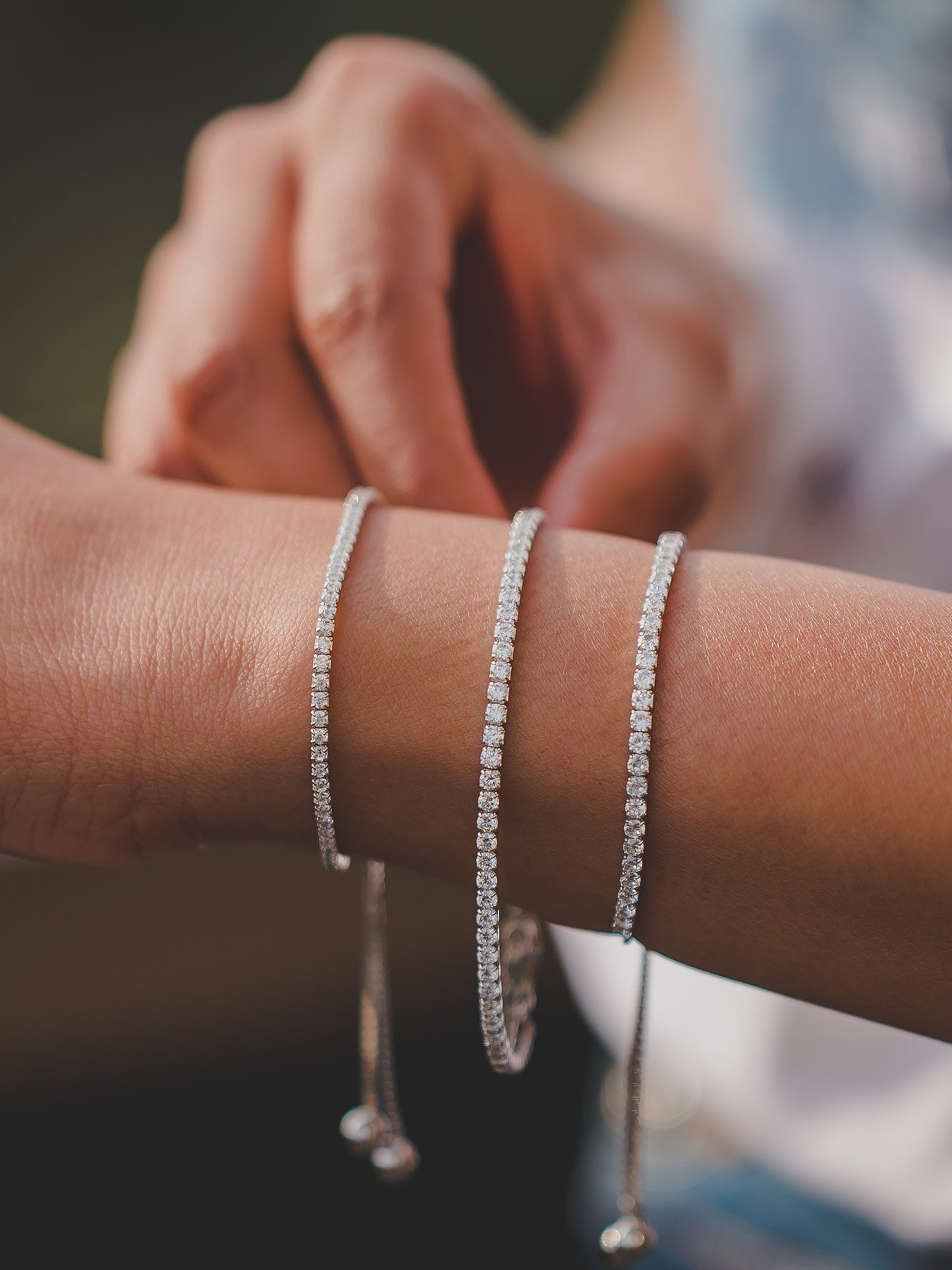Classic Tennis Bracelet in 925 Silver