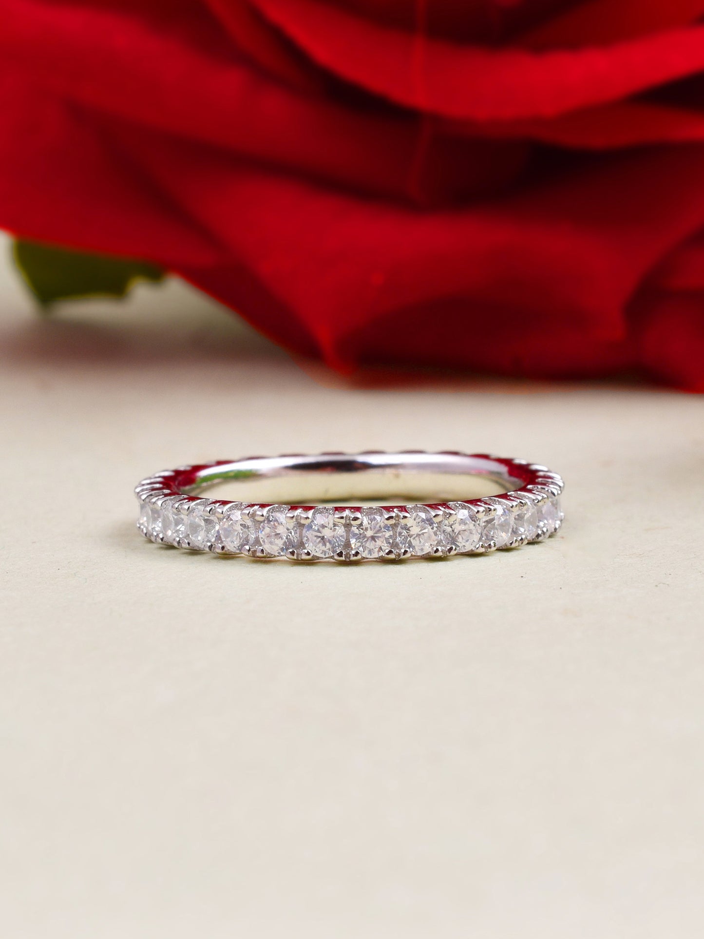 Classic Full Eternity Ring in Silver 925