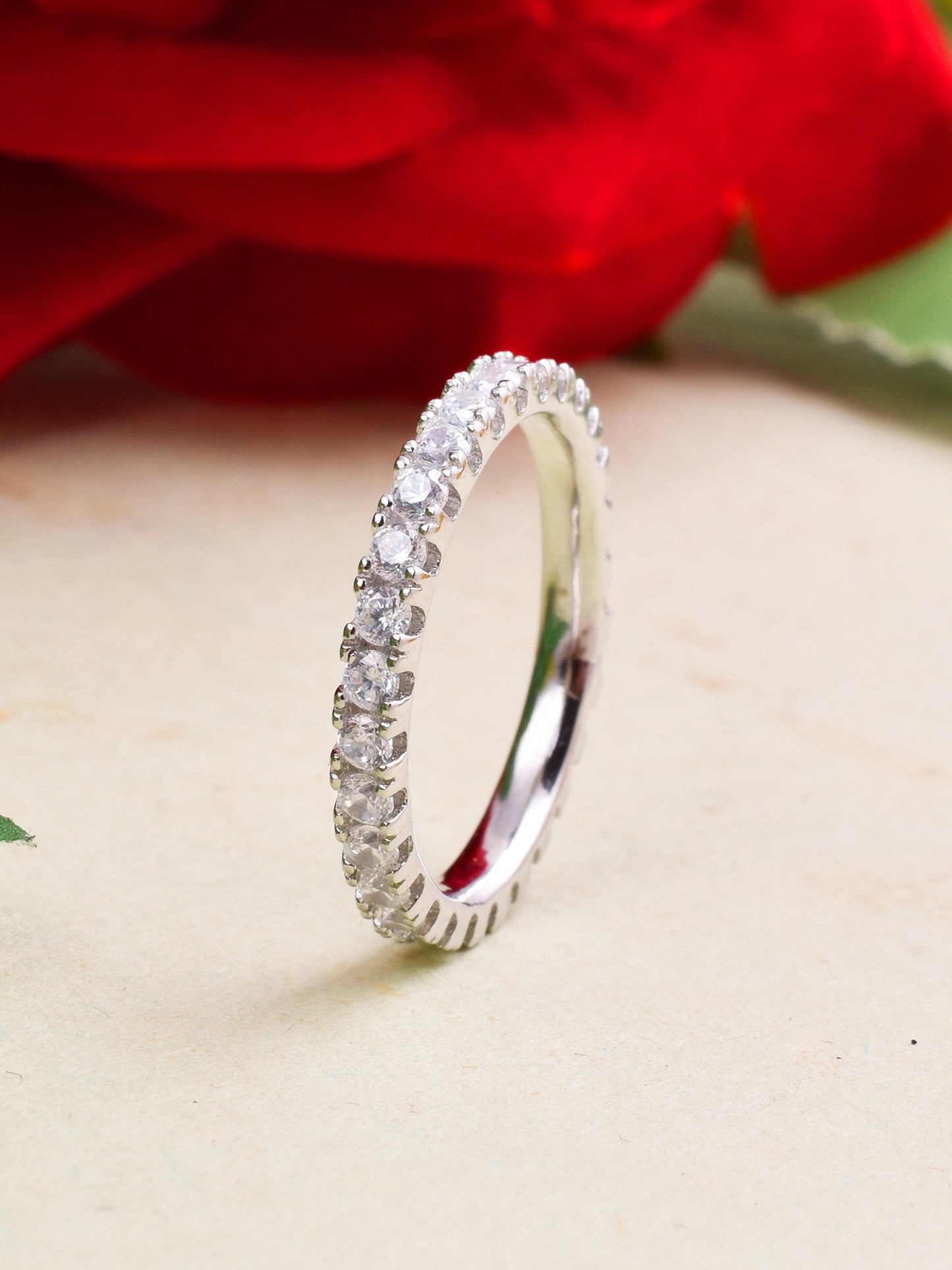 Classic Full Eternity Ring in Silver 925