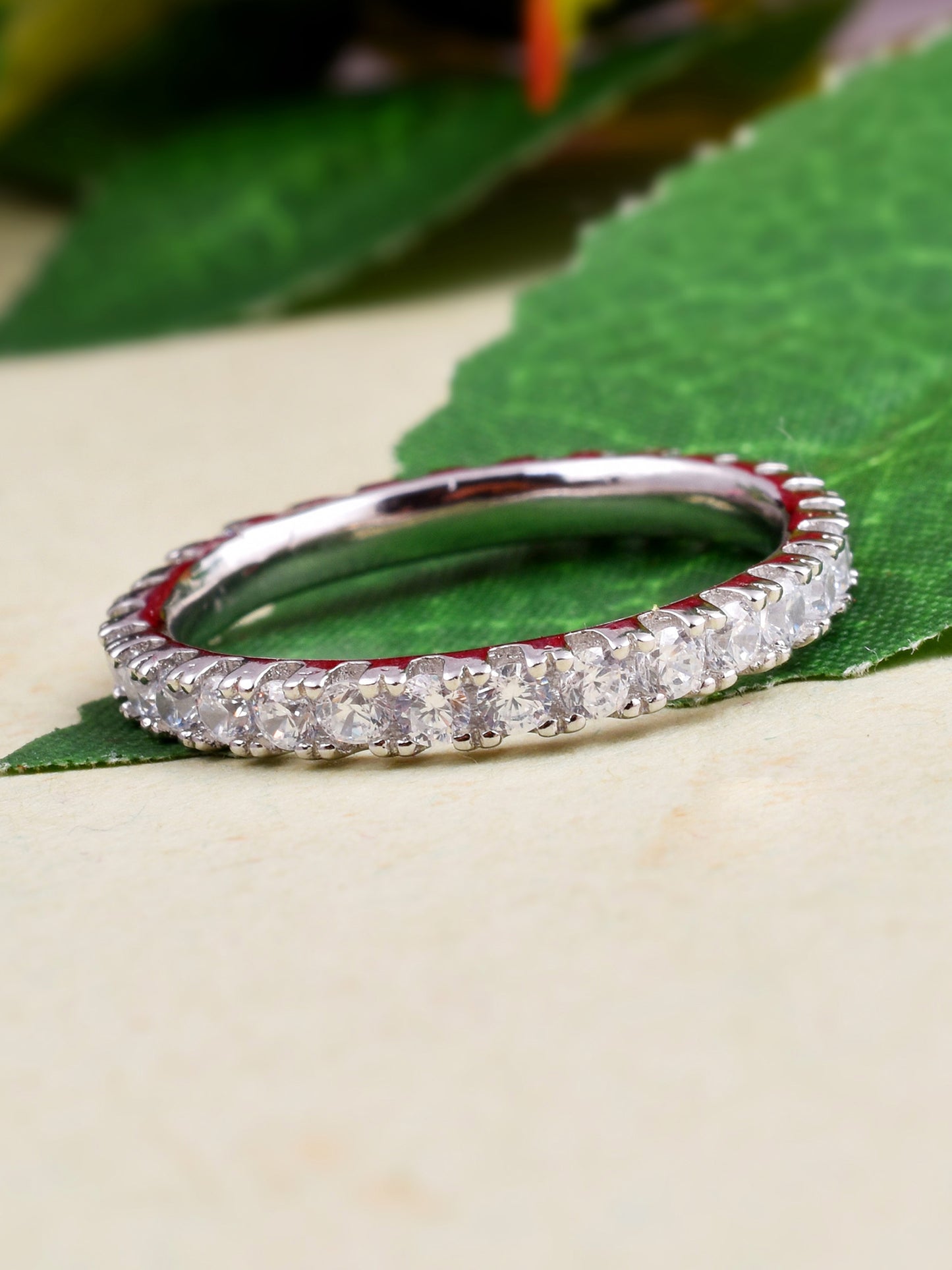 Classic Full Eternity Ring in Silver 925